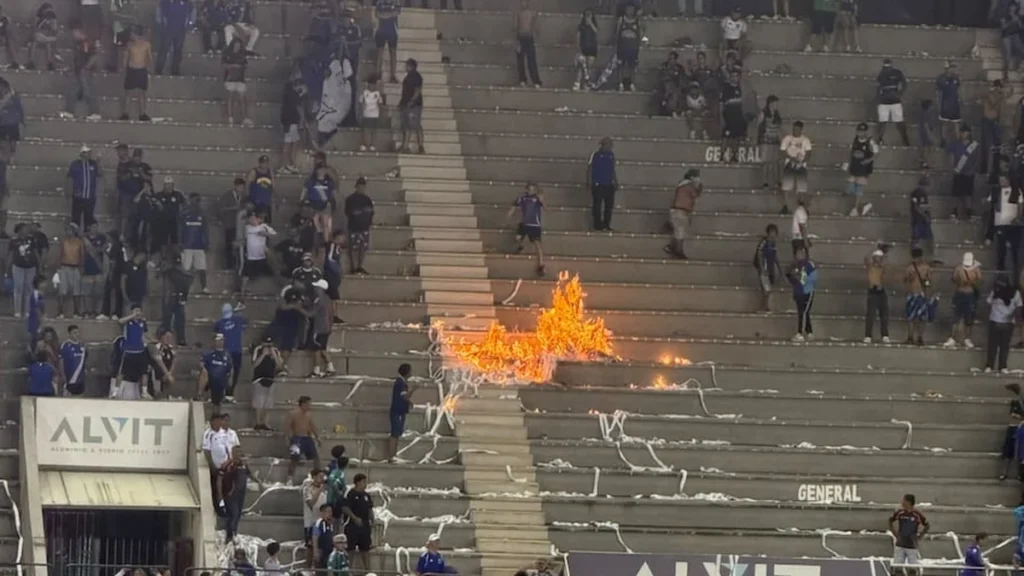 Tribunas del estadio George Capwell del Club Sport Emelec en Guayaquil