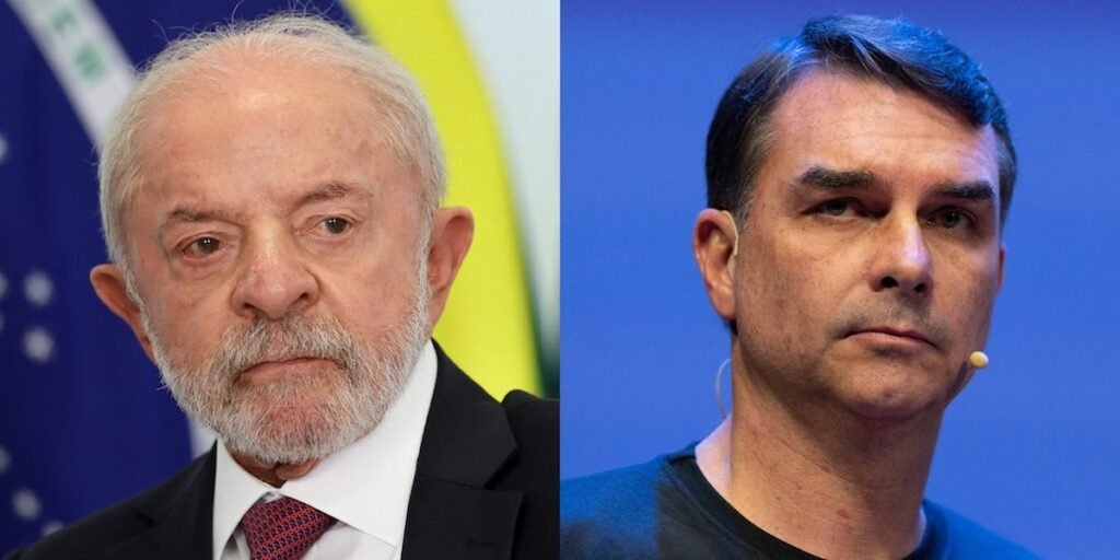 Flávio Bolsonaro y Lula da Silva inician intensas negociaciones hacia el balotaje en Brasil