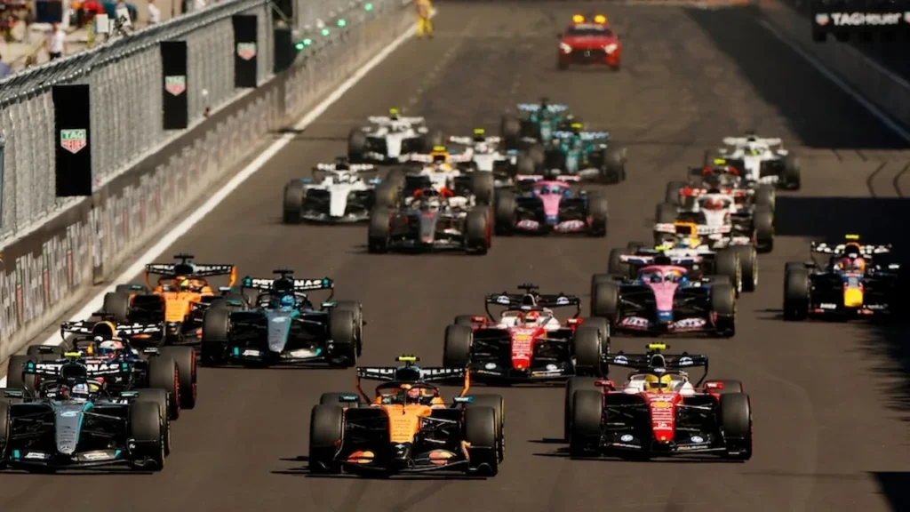 Boceto del nuevo autódromo internacional que albergará el Gran Premio de Fórmula 1 en África