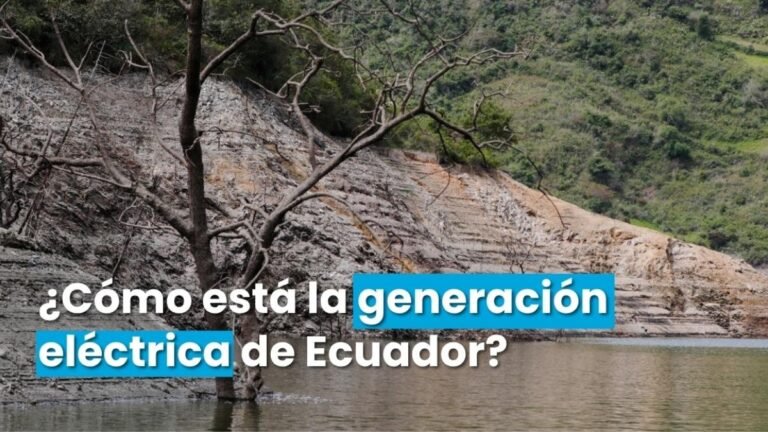 Fragilidad eléctrica: Mazar y Coca Codo afrontan el estiaje en Ecuador
