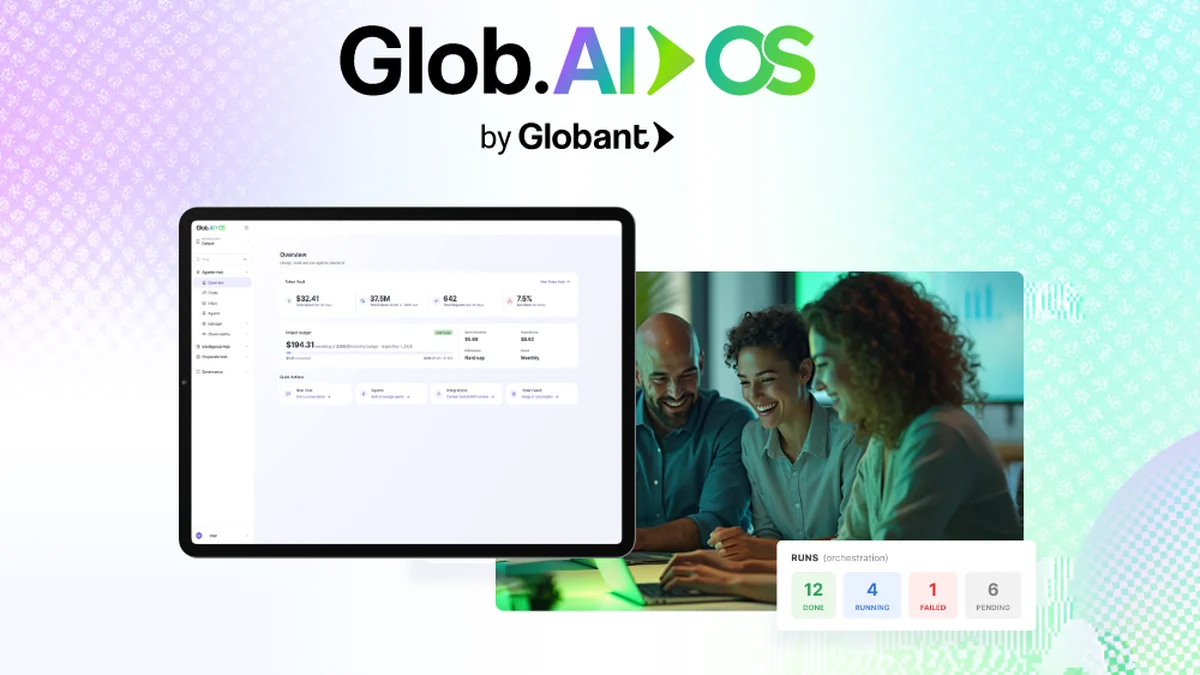 Presentación de la plataforma de IA corporativa Glob.AI OS