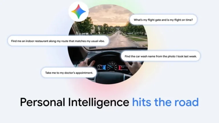 Tablero digital de automóvil moderno con IA de Gemini en vehiculos inteligentes