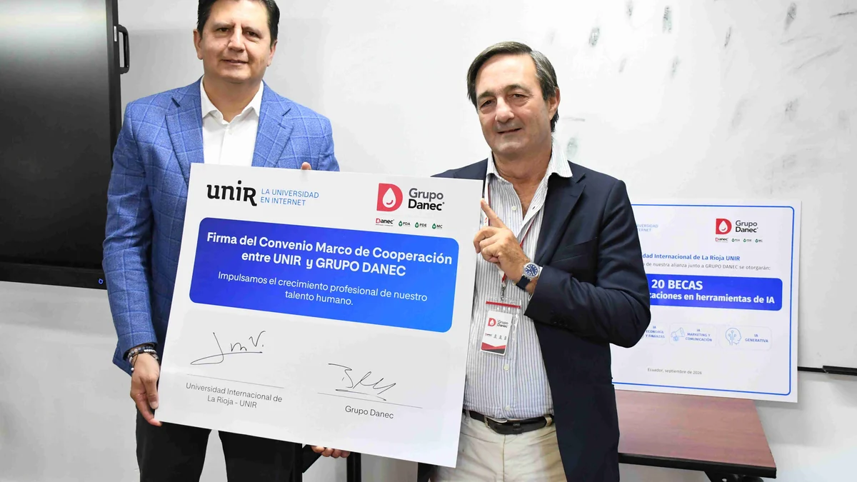 Grupo DANEC y UNIR impulsan becas en maestrías y especialización en IA