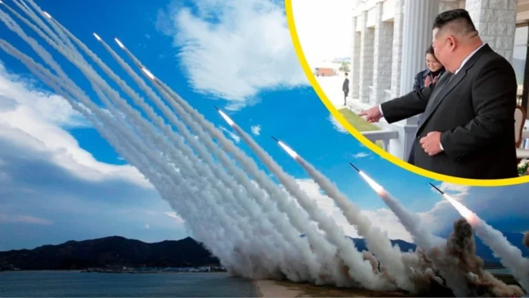 Kim Jong-un encabeza masiva prueba de drones y armamento táctico con fuego real