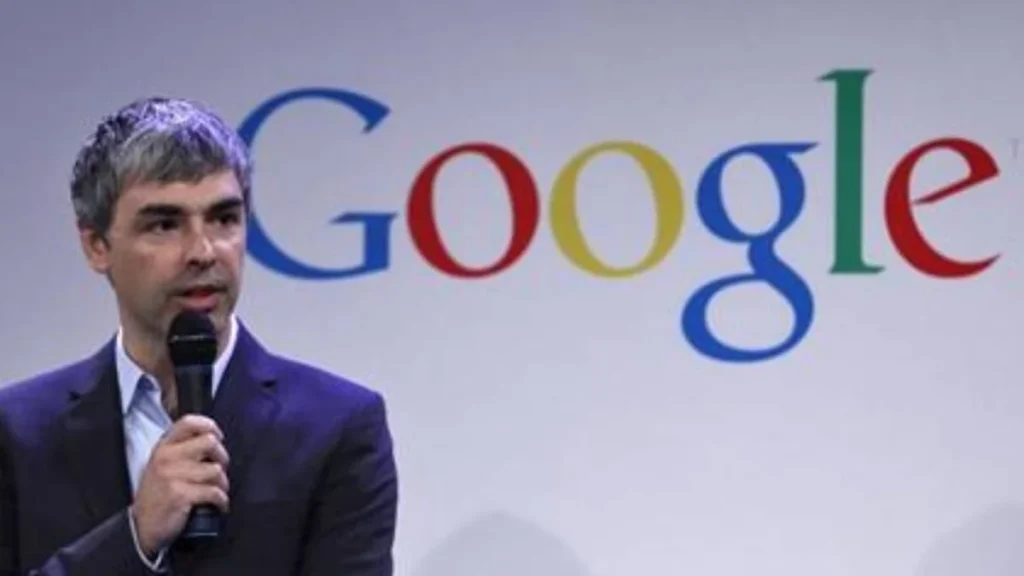 Larry Page cofundador de Google