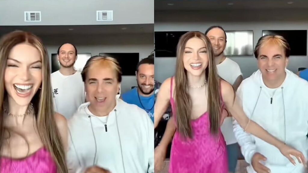 Mara Topic felicita a Cristian Castro tras ganar en los Premios Billboard