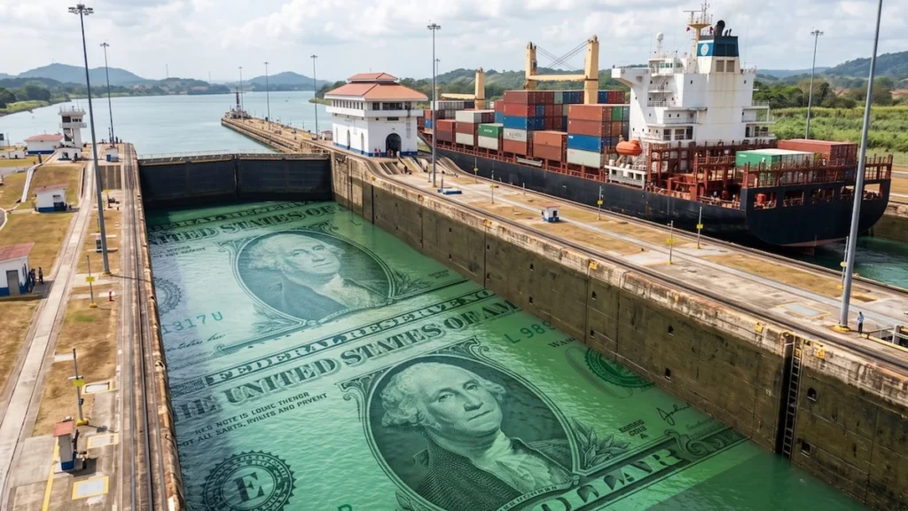 Edificio sede del Ministerio de Economía y Finanzas en el centro de Ciudad de Panamá