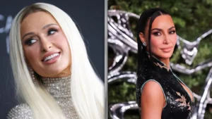 Paris Hilton y Kim Kardashian en comparecencia mediática