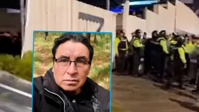 Protestas en Azogues tras misteriosa desaparicion de Jose Luis Barrera