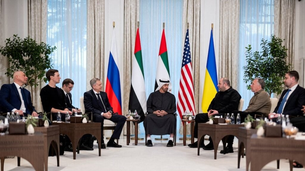 Rusia y Ucrania dialogarán en Abu Dabi con mediación de Estados Unidos