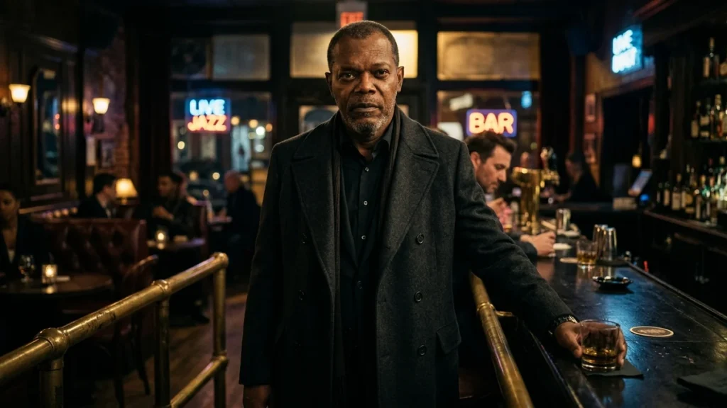 Samuel L. Jackson caracterizado en un drama televisivo urbano