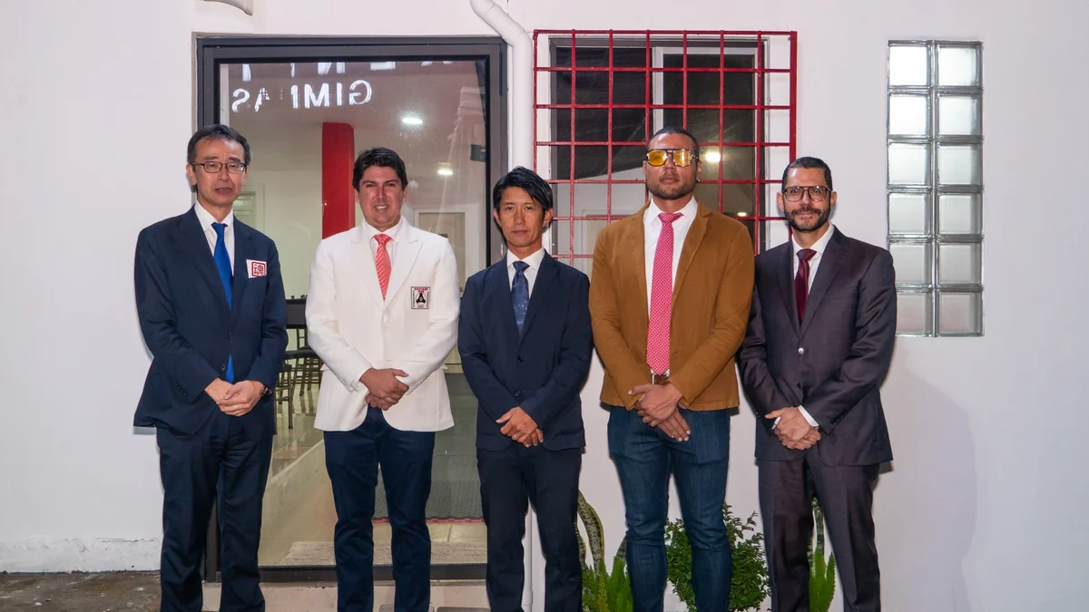 Inauguración de la academia Tamashii Martial Arts en Ecuador