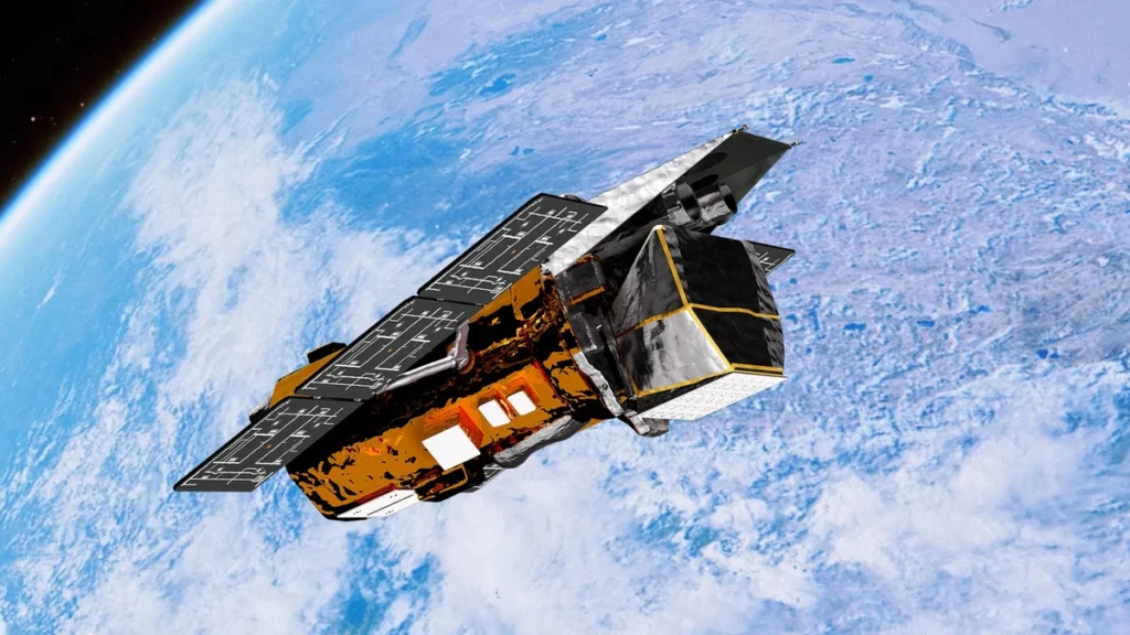 Observatorio astronomico espacial y telescopio de la NASA en órbita