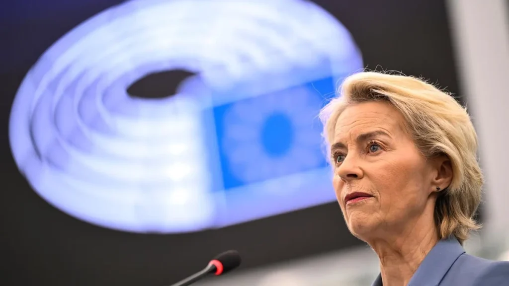 Ursula von der Leyen interviene en cumbre europea sobre migración y seguridad