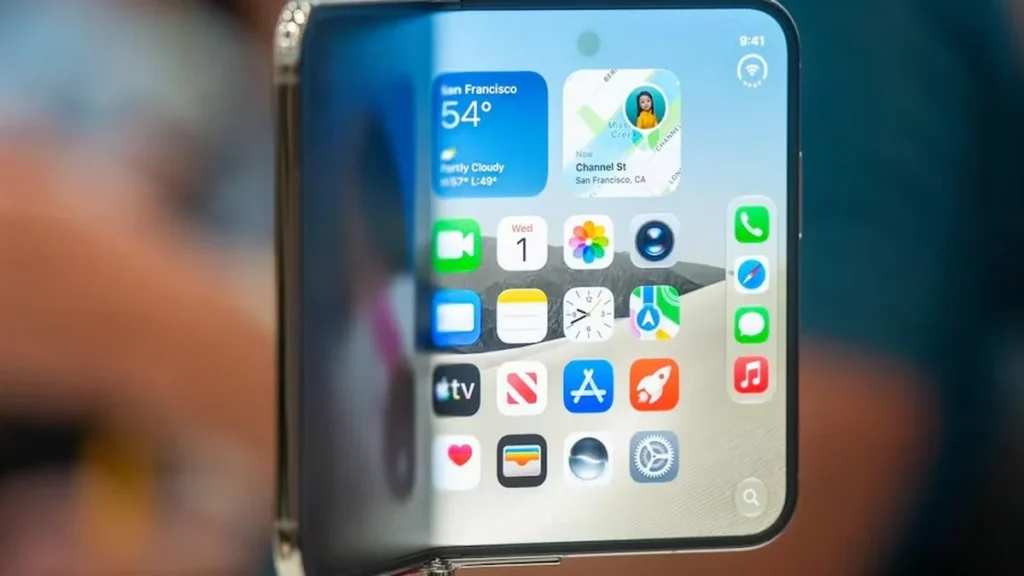 Presentación del nuevo smartphone iPhone Duo en plataforma digital