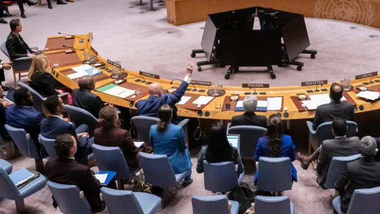 Sesión del Consejo de Seguridad y veto de rusia sobre el sahara occidental