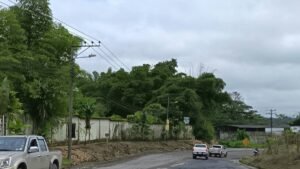 Vía alterna Las Mercedes registra graves daños en la conexión con Quito